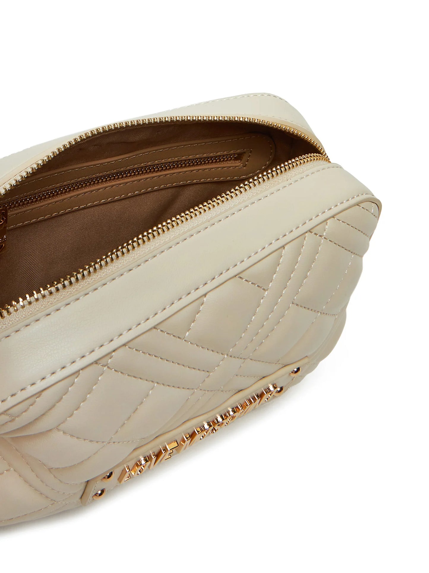 Borsa a tracolla matelasse logo oro JC4150PP1MLA0110 LOVE MOSCHINO