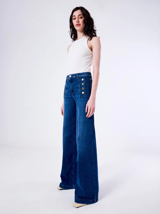 JEANS GIUDITH CON BOTTONI