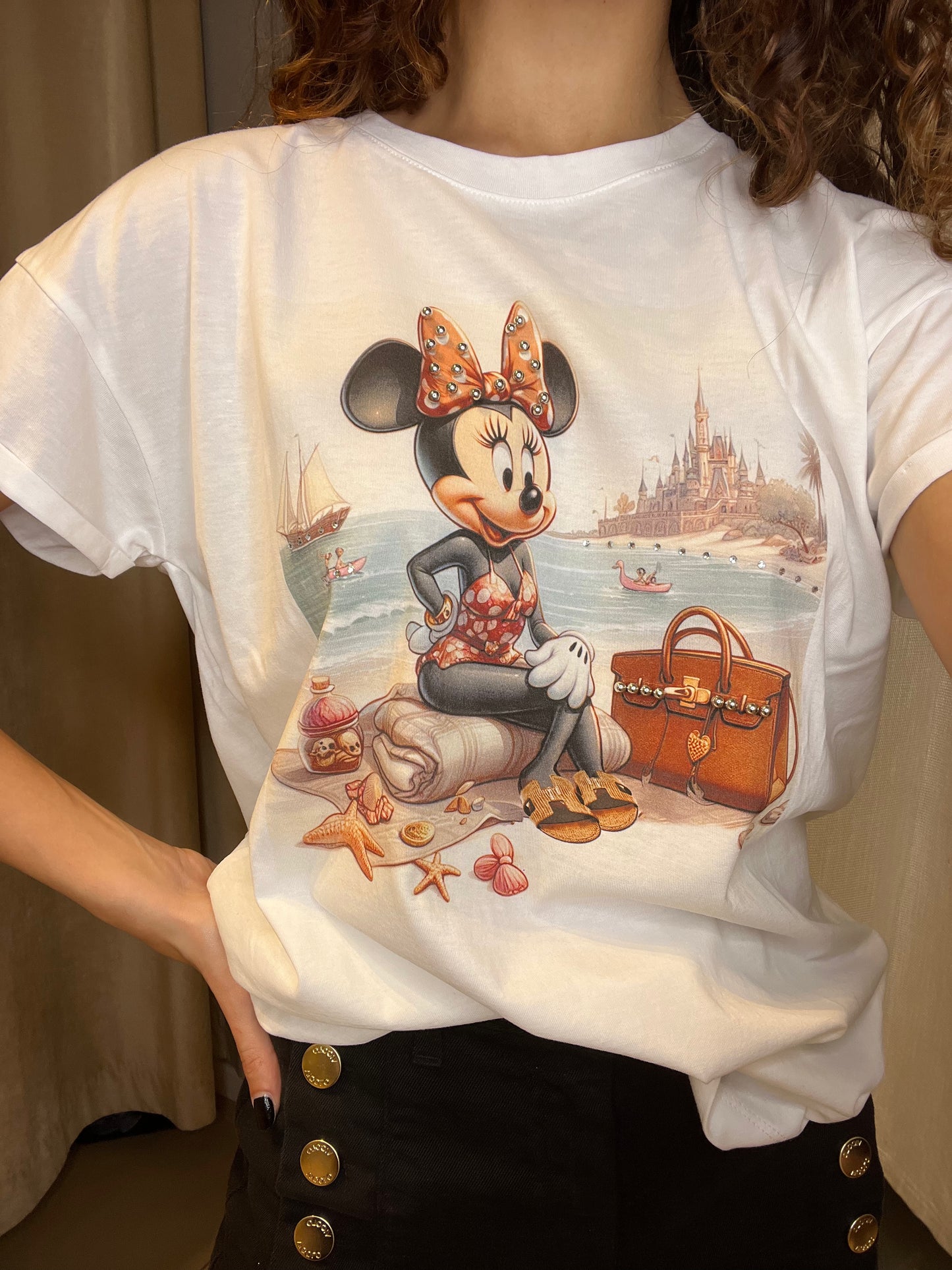 T-SHIRT MINNIE HERMES