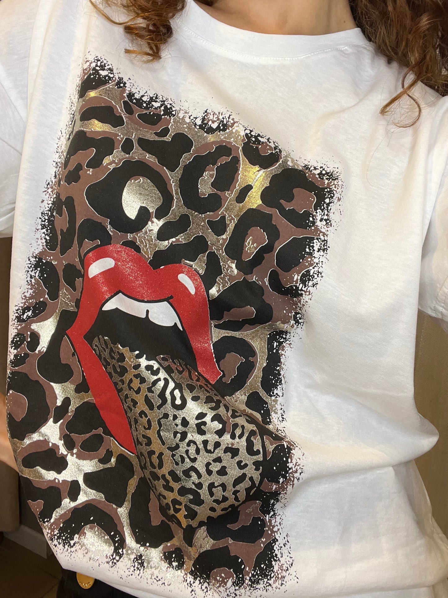 T-SHIRT ROLLING STONES LEO